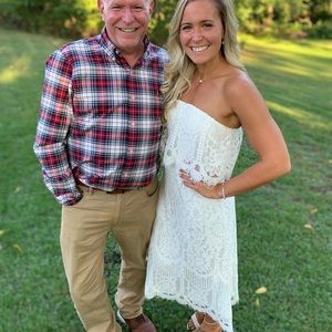 SMALL DELIA WHITE LACE STRAPLESS MIDI DRESS
LULUS